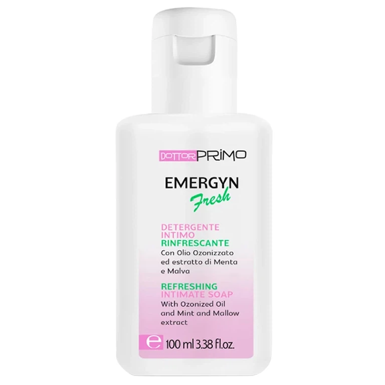 Dung dịch vệ sinh phụ nữ DottorPrimo Emergyn Fresh giúp làm sạch vùng kín nhẹ nhàng (100ml)