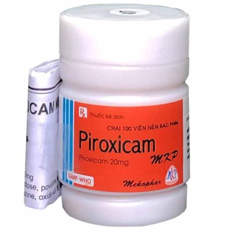 Thuốc Piroxicam MKP 20mg Mekophar giảm triệu chứng viêm xương khớp (100 viên)