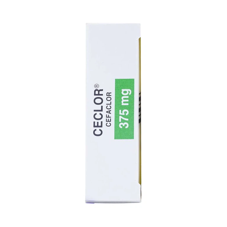 Thuốc Ceclor 375mg Menarini điều trị nhiễm khuẩn (1 vỉ x 10 viên)