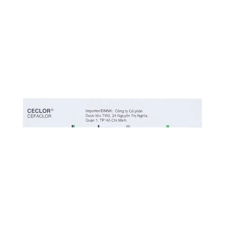 Thuốc Ceclor 375mg Menarini điều trị nhiễm khuẩn (1 vỉ x 10 viên)