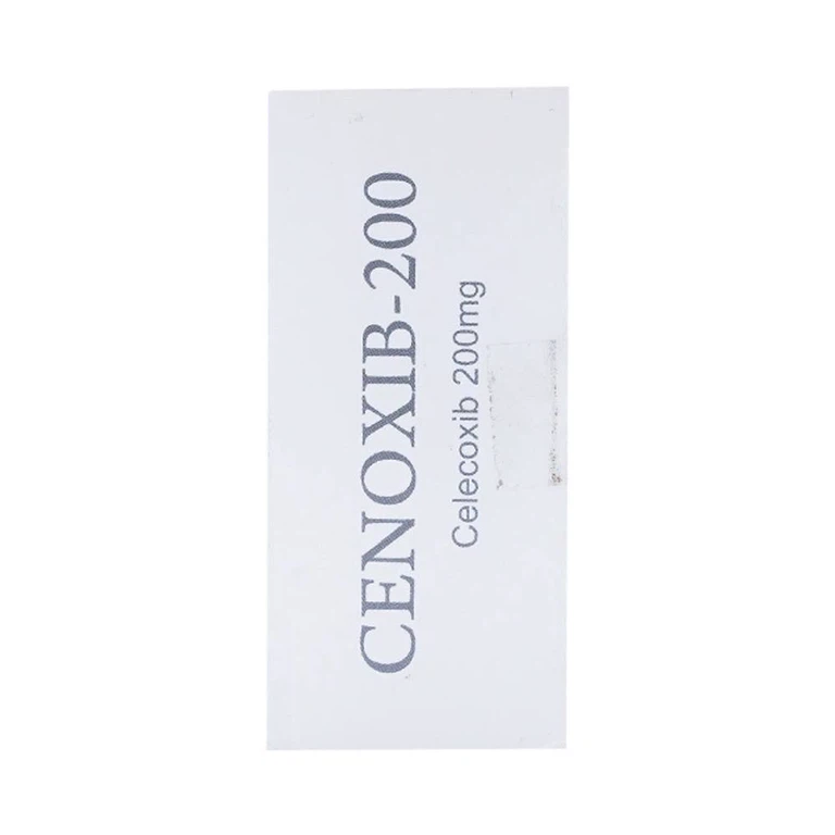 Thuốc Cenoxib-200 Celogen Pharma điều trị thoái hóa khớp, viêm khớp dạng thấp (4 vỉ x 10 viên)