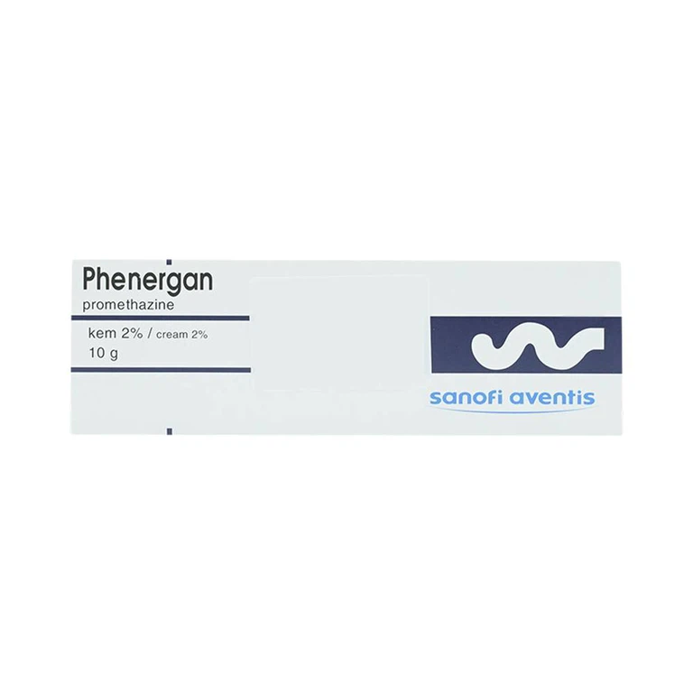 Kem bôi da Phenergan Sanofi điều trị ngứa, ngứa sẩn, côn trùng đốt (10g)