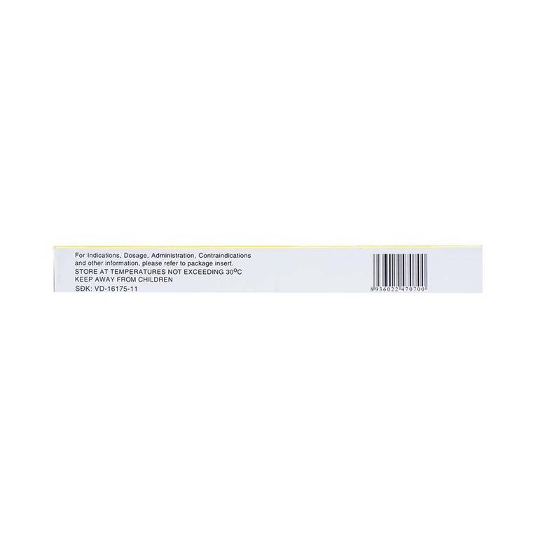 Thuốc Vascam 5mg United điều trị cao huyết áp, đau thắt ngực ổn định mạn tính (3 vỉ x 10 viên)