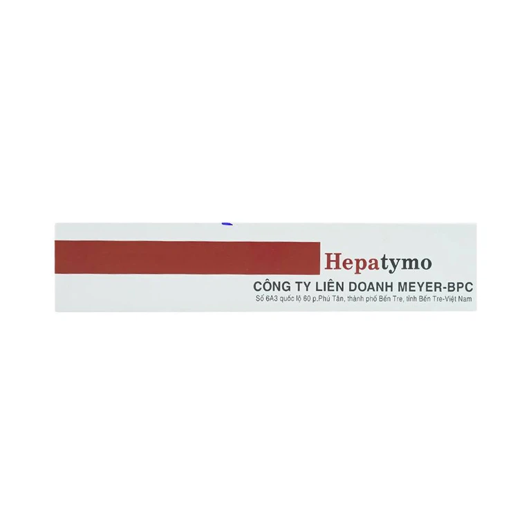 Thuốc Hepatymo 300mg điều trị viêm gan siêu B mạn tính (3 vỉ x 10 viên)