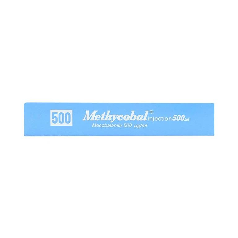 Dung dịch tiêm Methycobal Injection 500µg Eisai điều trị bệnh lý thần kinh ngoại biên và thiếu máu (10 ống x 1ml)