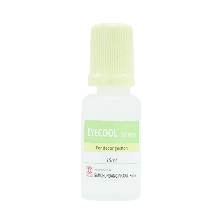 Thuốc nhỏ mắt Eyecool điều trị đỏ mắt, sung huyết kết mạc (15ml)