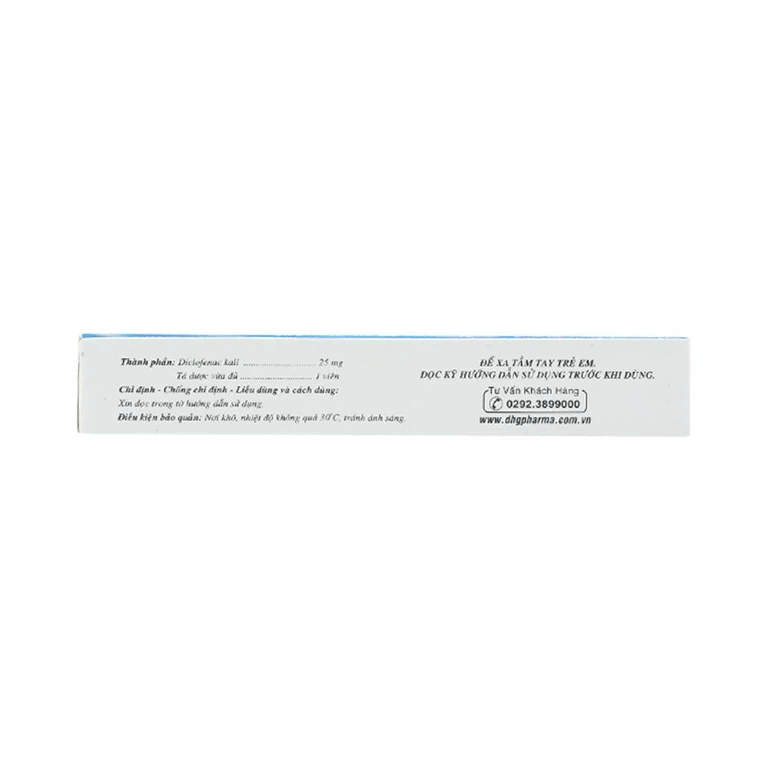 Thuốc Fenaflam DHG điều trị các tình trạng viêm đau cấp tính (2 vỉ x 10 viên)