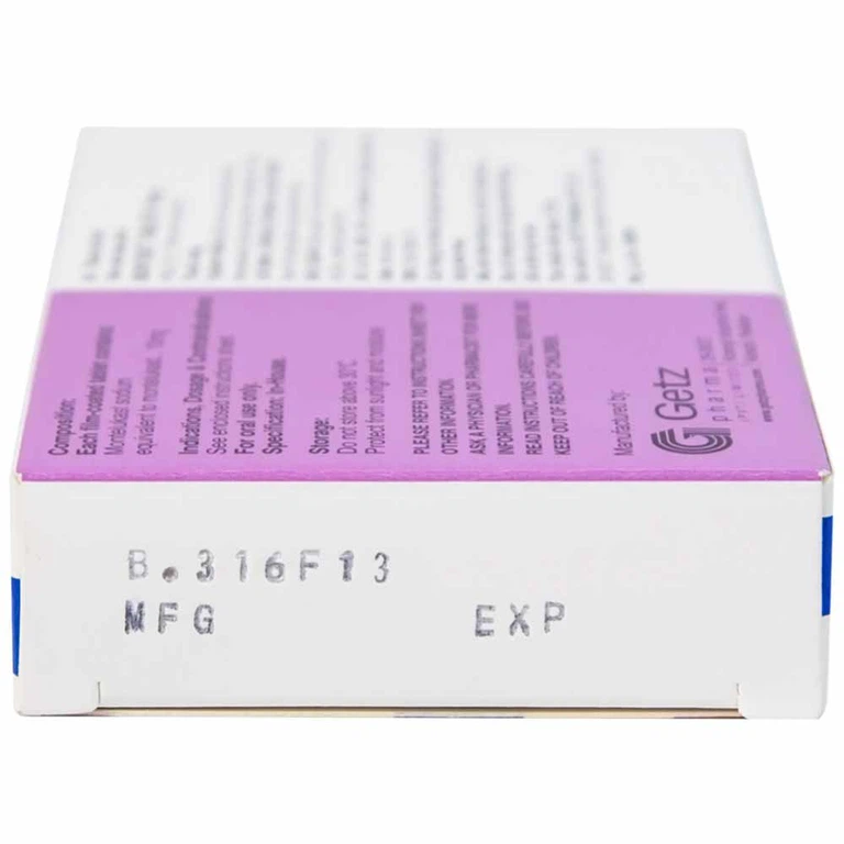 Viên nén Montiget 10mg Getz phòng và điều trị suyễn mạn tính (2 vỉ x 7 viên)