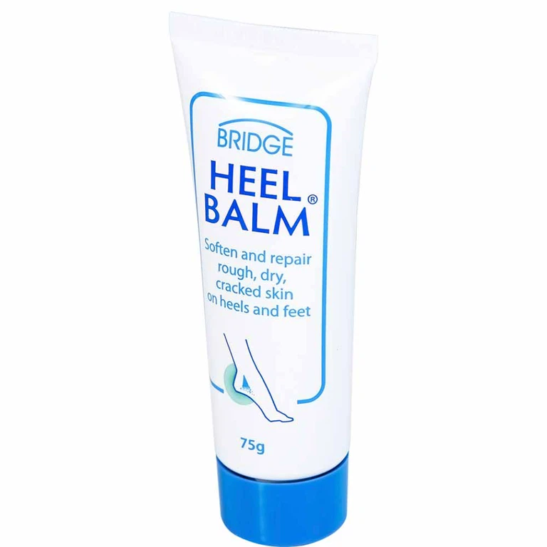Kem Heel Balm Bridge Healthcare làm mềm, phục hồi da thô ráp, khô, nứt nẻ ở gót chân và bàn chân (75g)