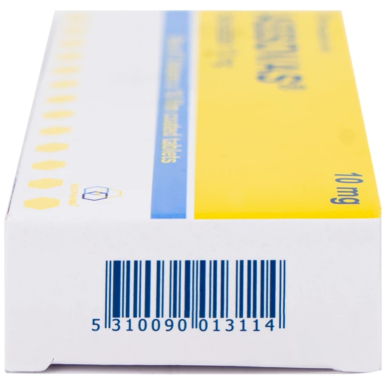 Thuốc Assovas 10mg Assopharma điều trị tăng cholesterol máu nguyên phát (3 vỉ x 10 viên)