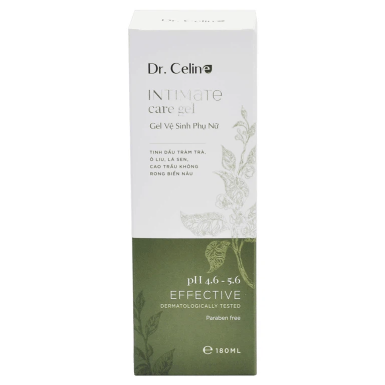 Gel vệ sinh phụ nữ Dr.Celine Healthcare Science 180ml khử mùi hôi và giảm thiểu sự lão hóa 