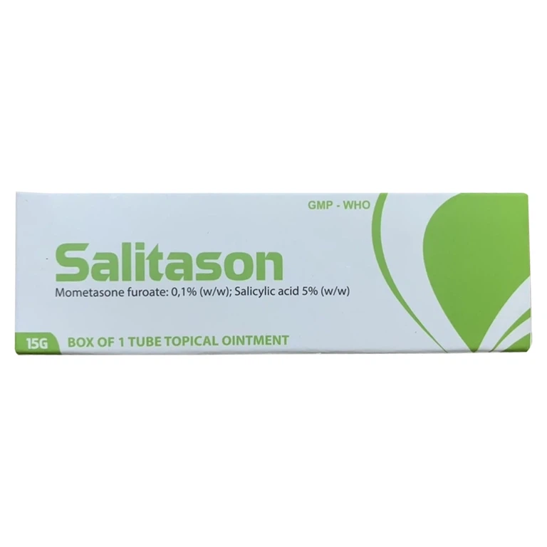 Thuốc Salitason VCP 15g điều trị bệnh vẩy nến thể mảng bám vừa và nặng