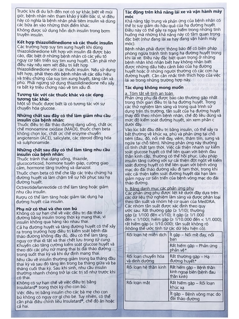 Bút tiêm Insulatard FlexPen 100IU/ml Novo Nordisk điều trị bệnh đái tháo đường (5 cây)