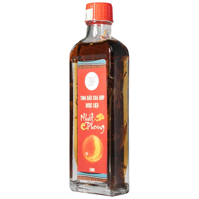 Tinh dầu xoa bóp dược liệu Nhất Phong 50ml giảm đau nhức xương khớp, mỏi cơ bắp, làm ấm cơ thể