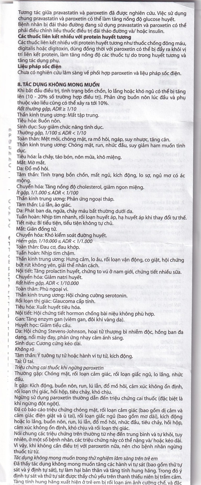 Viên nén Parokey 20mg DaViPharm điều trị trầm cảm, rối loạn ám ảnh cưỡng bức (3 vỉ x 10 viên) 