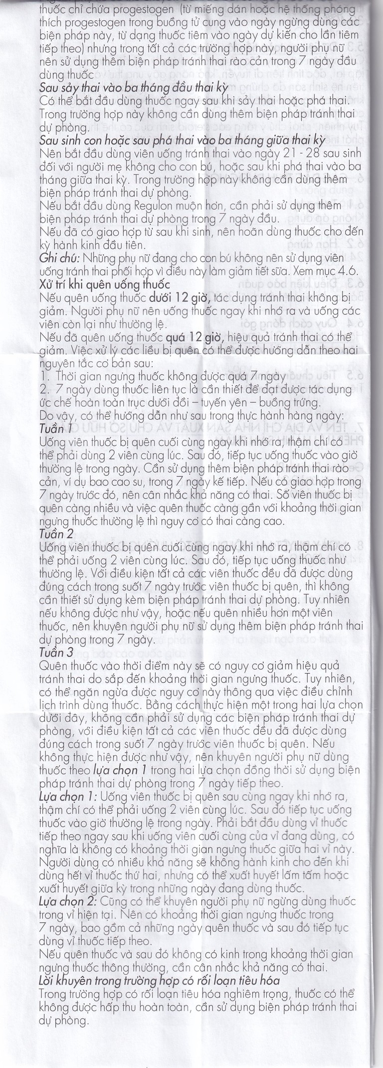 Thuốc Regulon Gedeon tránh thai hằng ngày (1 vỉ x 21 viên)