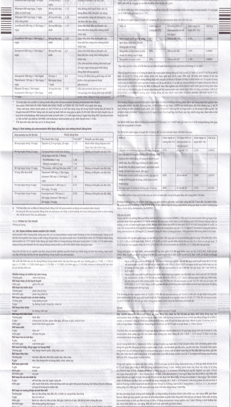 Thuốc Rotacor 10mg Sandoz điều trị tăng cholesterol toàn phần (3 vỉ x 10 viên)