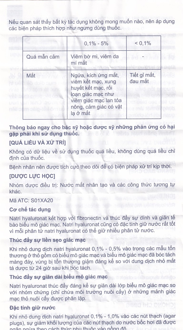 Thuốc nhỏ mắt Sanlein 0.1% Santen hỗ trợ điều trị rối loạn biểu mô kết giác mạc (5ml)