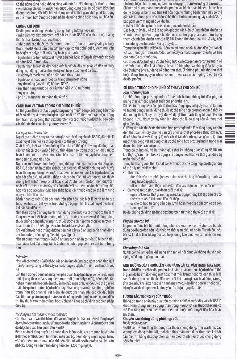 Thuốc Seractil 400mg điều trị viêm xương khớp , đau bụng hành kinh (3 vỉ x 10 viên)