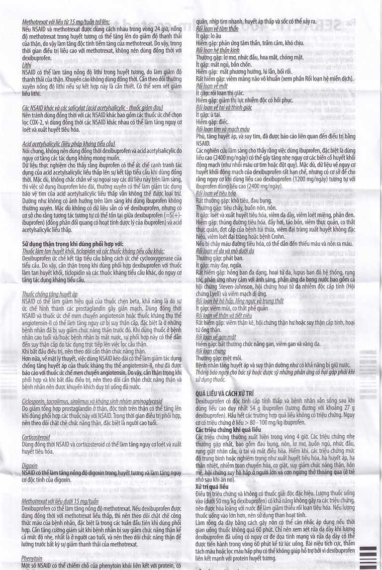 Thuốc Seractil 400mg điều trị viêm xương khớp , đau bụng hành kinh (3 vỉ x 10 viên)