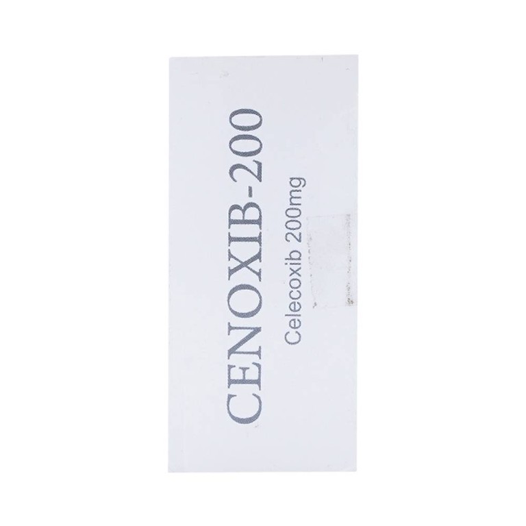 Thuốc Cenoxib-200 Celogen Pharma điều trị thoái hóa khớp, viêm khớp dạng thấp (4 vỉ x 10 viên)