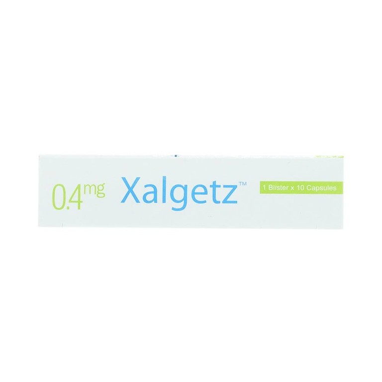 Thuốc Xalgetz 0.4mg Getz điều trị dấu hiệu và hội chứng tăng sản lành tính (1 vỉ x 10 viên) 