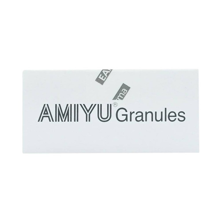 Thuốc bột Amiyu Granules 2.5g EA Pharma cung cấp các acid amin trong suy thận mạn tính (30 gói x 2,5g)
