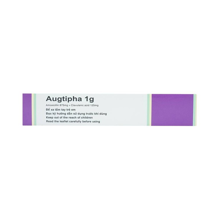 Thuốc Augtipha 1g Tipharco điều trị nhiễm khuẩn (2 vỉ x 10 viên) 
