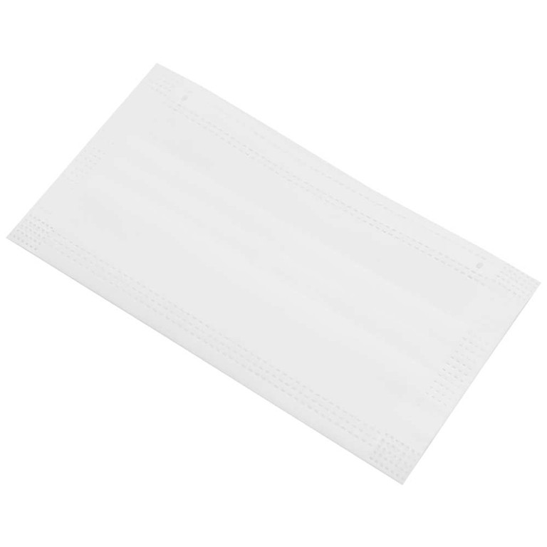 Khẩu trang y tế VTB màu trắng 3 lớp hỗ trợ ngăn khói, bụi, kháng khuẩn (50 cái)