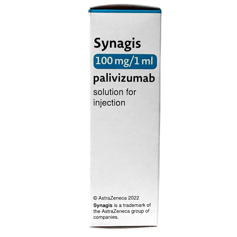 Dung dịch tiêm Synagis 100mg/1ml Astrazeneca điều trị để phòng ngừa bệnh đường hô hấp