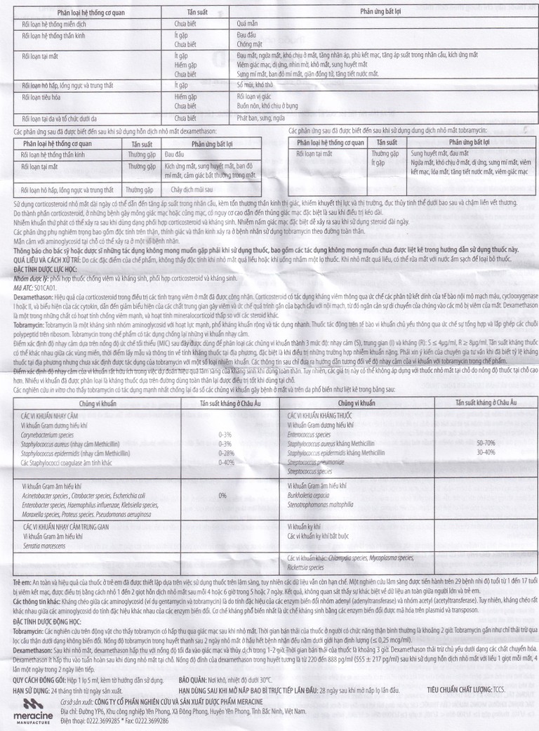 Thuốc nhỏ mắt Torexvis 0,3% Gia Nguyễn phòng và điều trị viêm và ngăn ngừa nhiễm khuẩn (5ml)