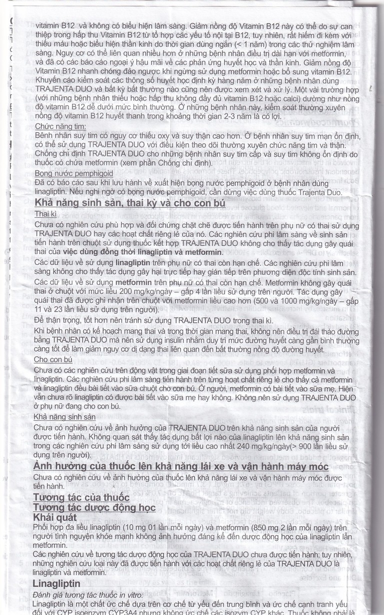 Thuốc Trajenta Duo 2.5mg/850mg Boehringer điều trị đái tháo đường típ 2 (14 viên)