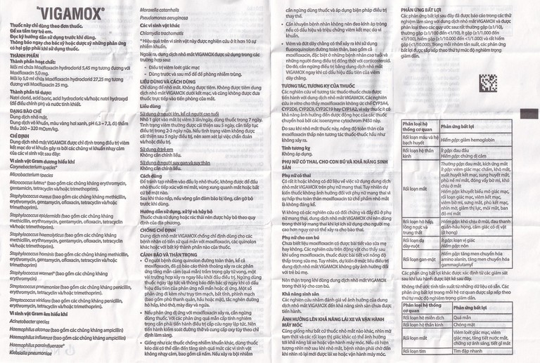 Thuốc nhỏ mắt Vigamox Alcon điều trị viêm kết mạc (5ml)