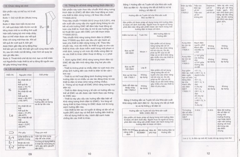 Nhiệt kế hồng ngoại Yuwell YT-1C đo nhiệt độ cơ thể