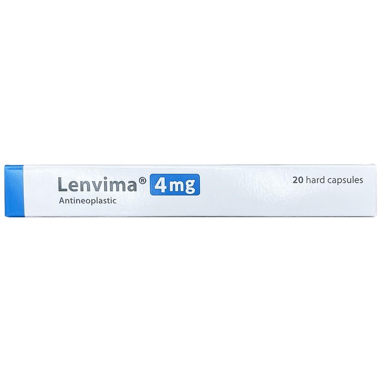 Viên nang cứng Lenvima 4mg Eisai điều trị ung thư (2 vỉ x 10 viên)