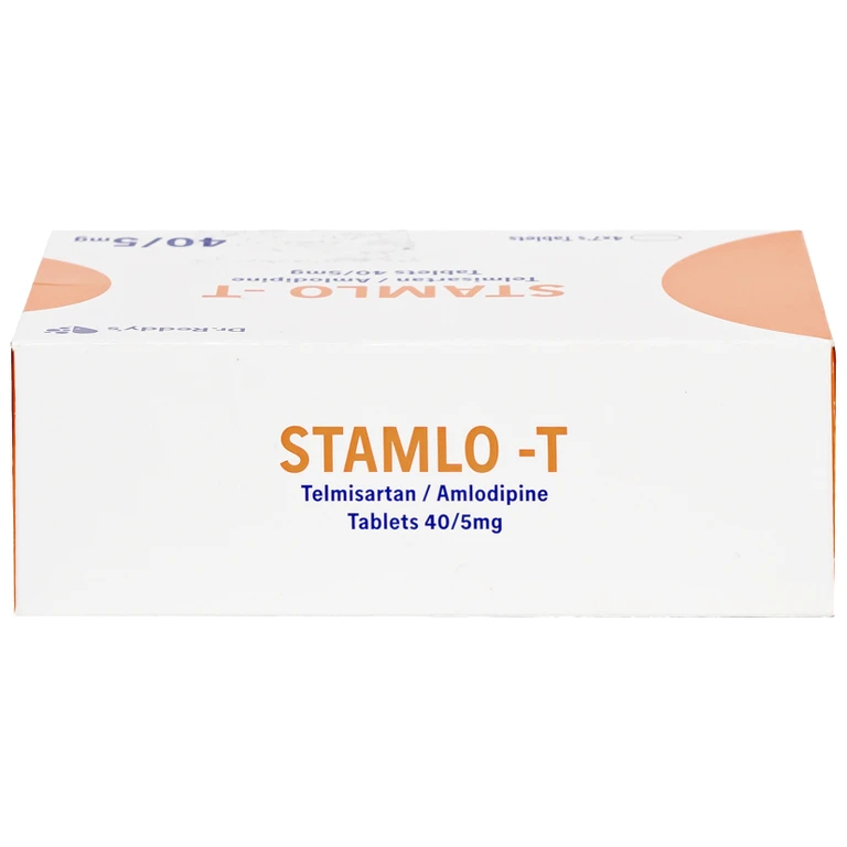Thuốc Stamlo-T 40mg/5mg Dr.Reddy điều trị tăng huyết áp (4 vỉ x 7 viên ...