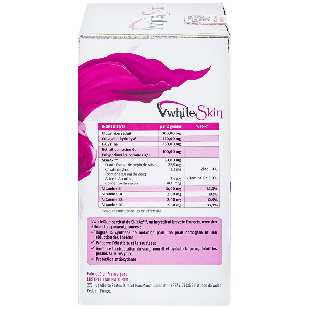 Hình ảnh Thực phẩm bảo vệ sức khỏe VwhiteSkin