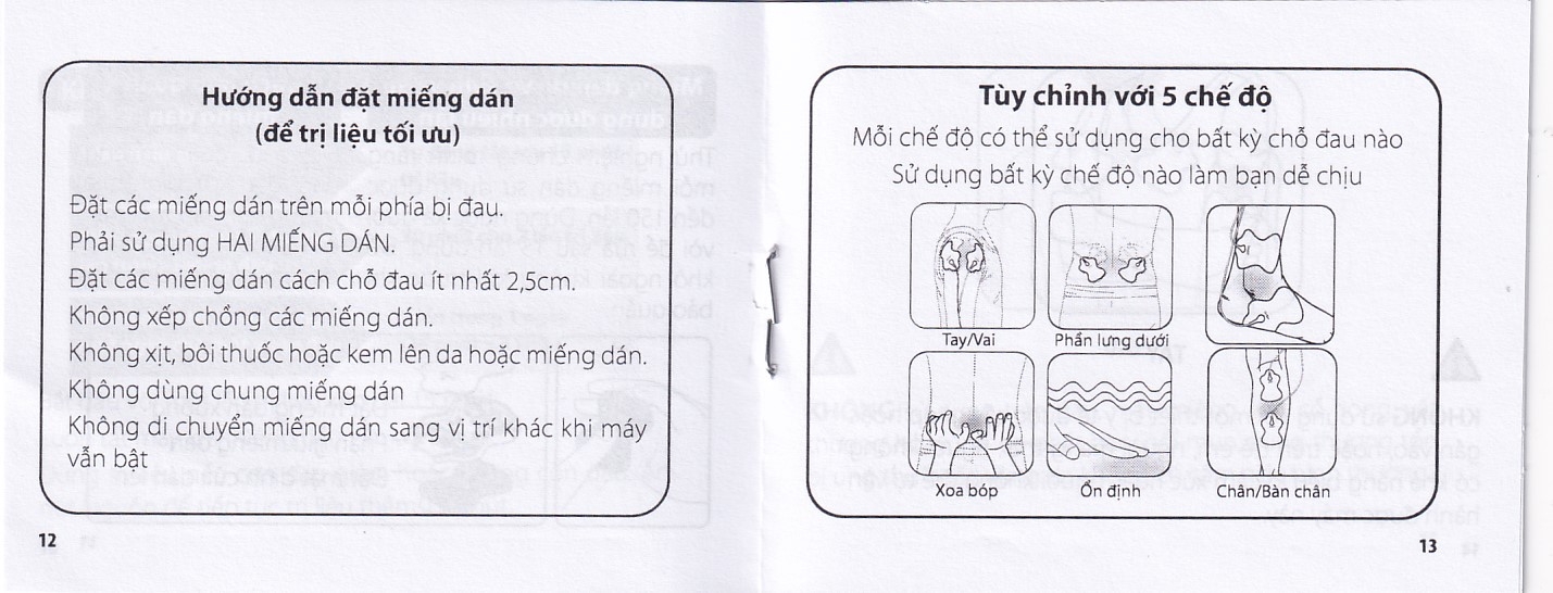 Hình ảnh Máy xung điện trị liệu Omron HV-F013 giảm đau cơ và khớp 