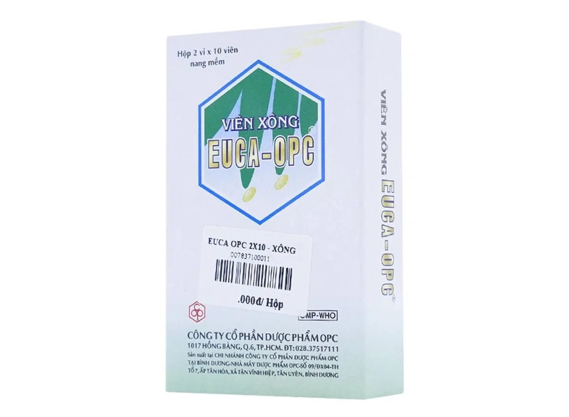 Viên xông euca-opc uống được không? 1