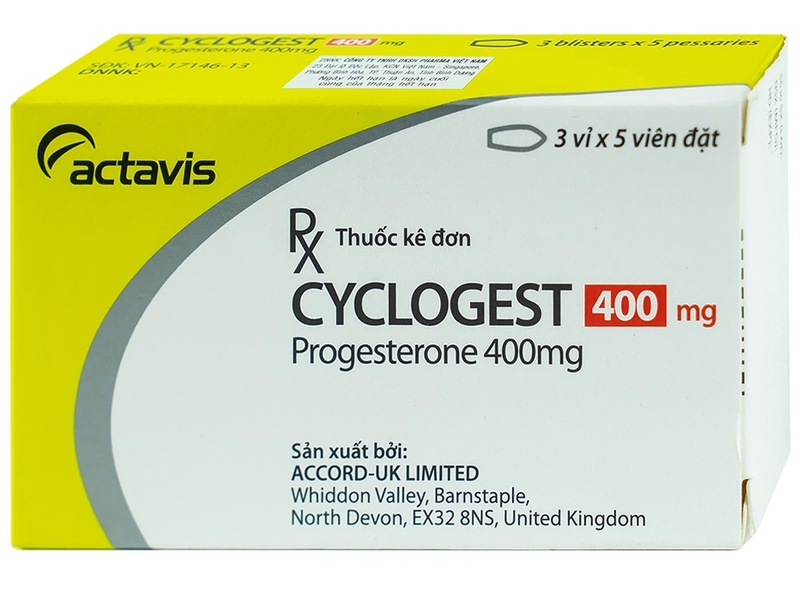 Đặt thuốc Cyclogest bao lâu tan hết? Những lưu ý khi sử dụng thuốc trong quá trình điều trị + 1
