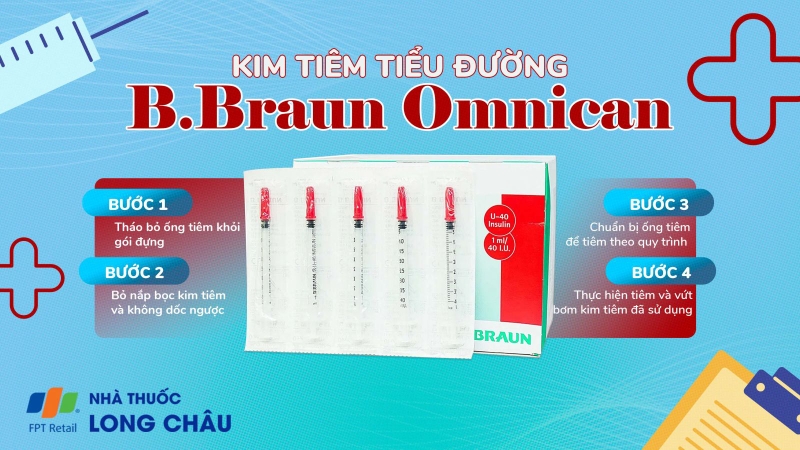 Kim tiêm Insulin BBraun Omnican 1