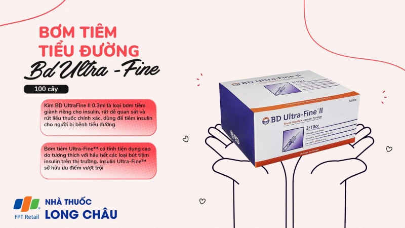Bơm tiểu đường BD Ultra Fine 2