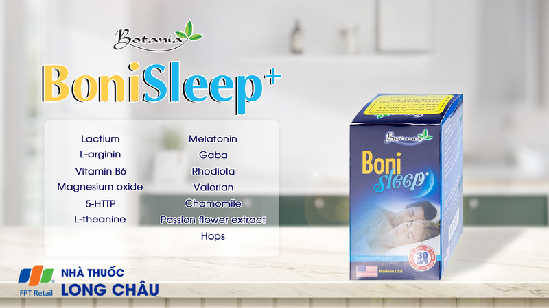 BoniSleep mang đến giấc ngủ tự nhiên