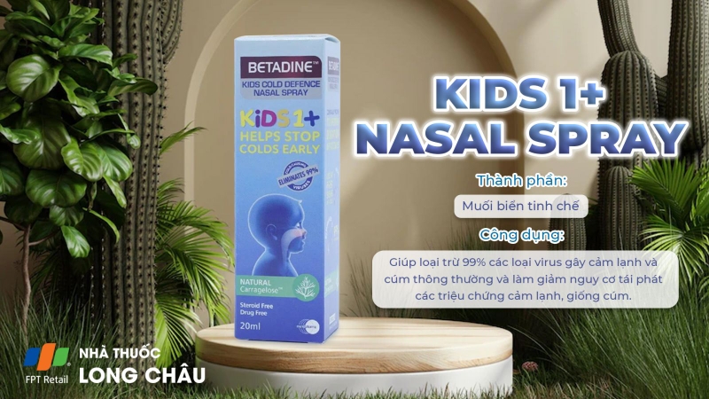 Betadine Kids 1+ Nasal Spray 20ml 1
