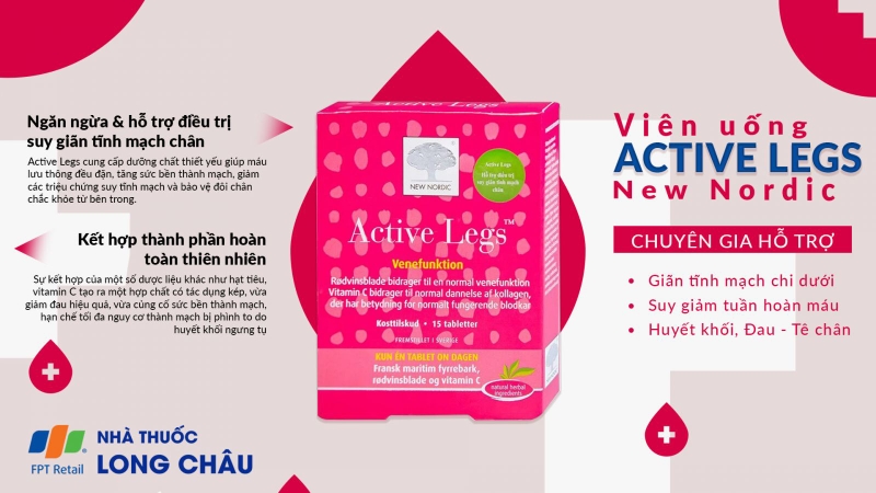 Suy giãn tĩnh mạch chân - Active Legs 2