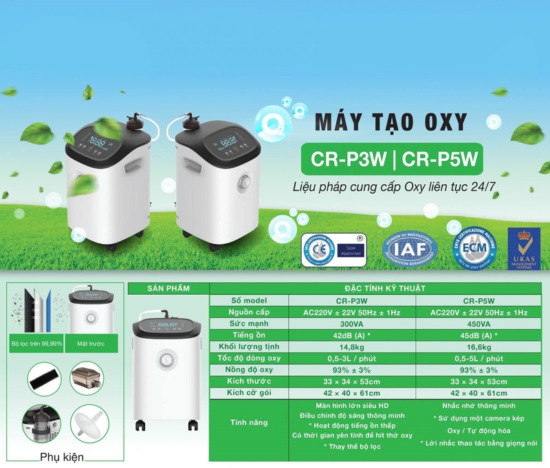 Carer Medical Oxygen Concentrator Cr-P5W