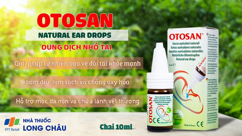 OTOSAN NATURAL EAR DROPS - DUNG DỊCH NHỎ TAI 2