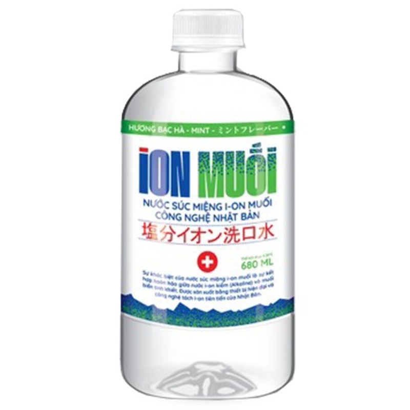 Nước súc miệng tốt nhất hiện nay: I-On Muối Fujiwa