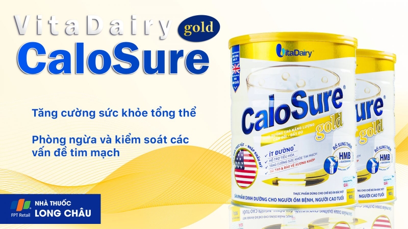 Sữa Vitadairy Calosure Gold Ít Đường 900g 2