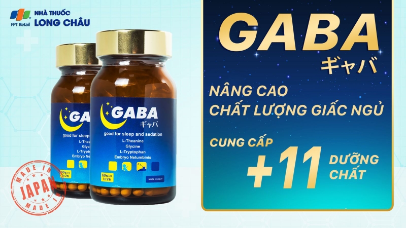 Viên uống giúp ngủ ngon, an thần Gaba 60 viên 2